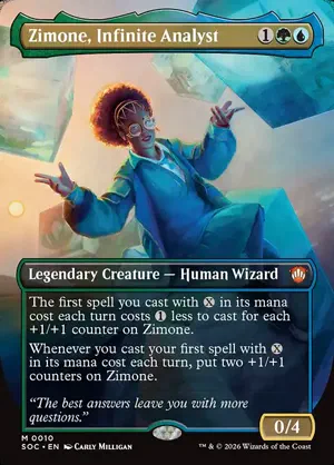 Quandrix Unlimited led by Zimone, Infinite Analyst